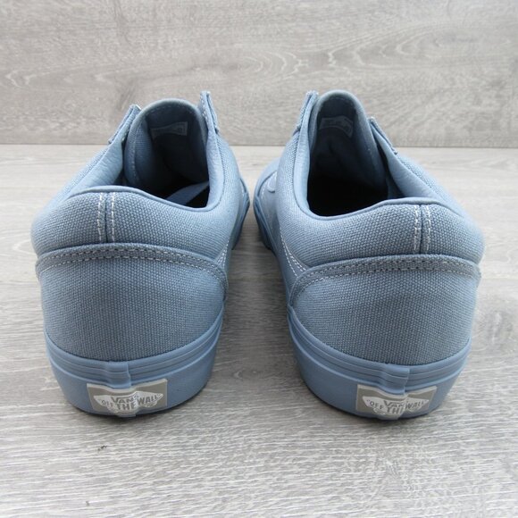 Vans Old Skool Mono Dusty Blue Mens Size 11.5 Sneakers NEW - Picture 8 of 13